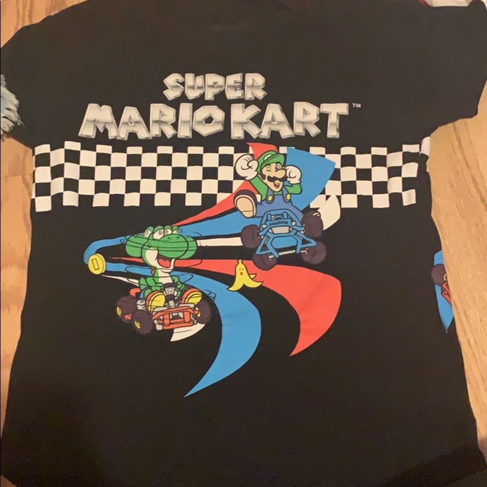 mario cart forever 21 t-shirt